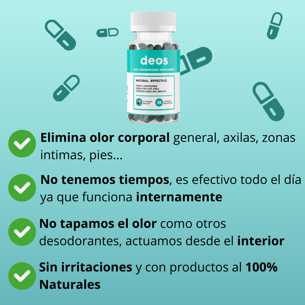 DEOS - Desodorante Corporal Natural